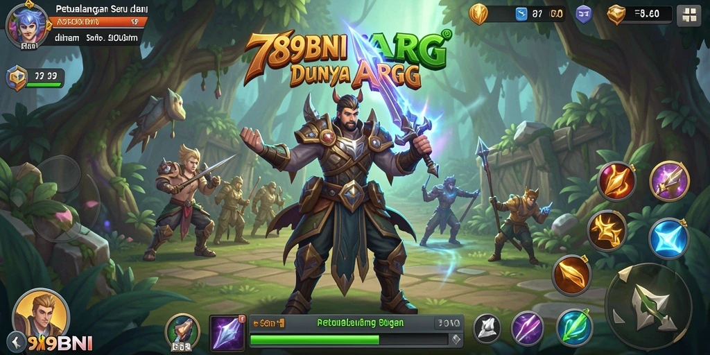 Tampilan menakjubkan dalam pertempuran ARPG 789BNI