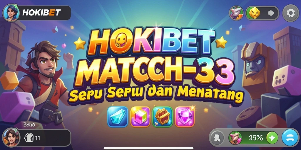 Tampilan gameplay HOKIBET yang penuh warna dan menarik.