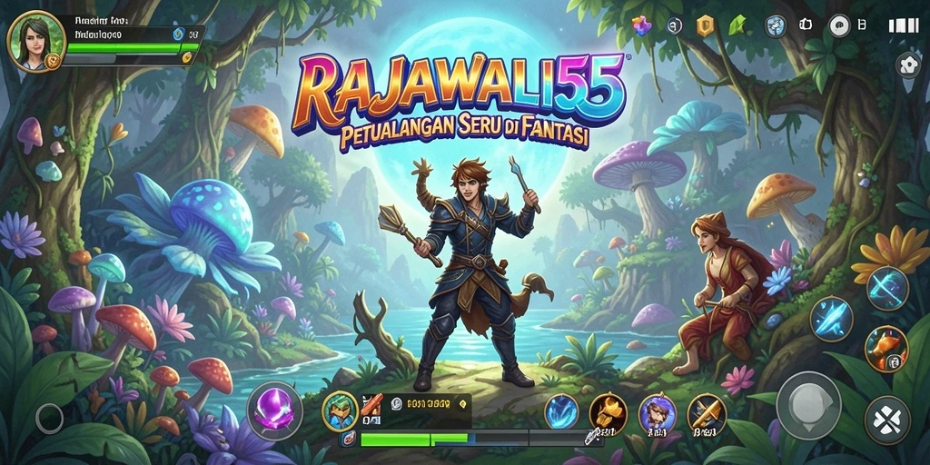 Screenshot gameplay RAJAWALI55 yang menampilkan petualangan seru dan tantangan.
